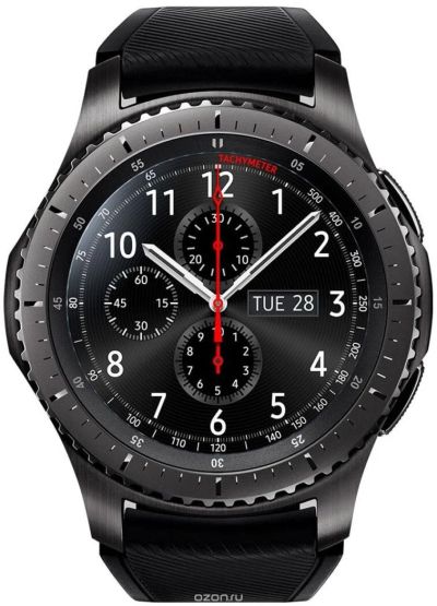 Лот: 10735831. Фото: 1. Смарт-часы Samsung Gear S3 Frontier. Смарт-часы, фитнес-браслеты, аксессуары