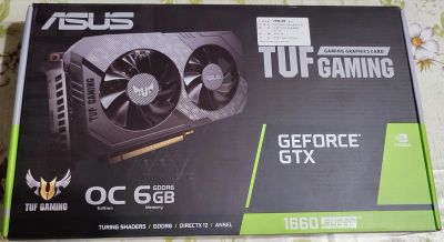 Лот: 19693179. Фото: 1. ASUS TUF Gaming GeForce GTX 1660... Видеокарты