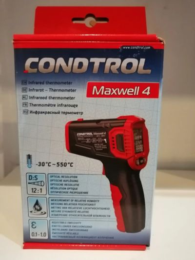 Лот: 14113442. Фото: 1. Пирометр Condrol Maxwell 4. Ручной инструмент