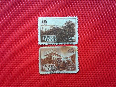 Лот: 14664401. Фото: 1. 1946, 6 июня. Курорты СССР... Марки