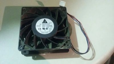 Лот: 10654965. Фото: 1. Вентилятор 12*12 см 12V 3А б/у. Системы охлаждения