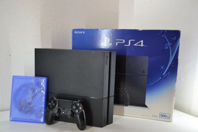 Лот: 15818449. Фото: 1. Playstation 4 / 1 геймпада / horizon... Игровые приставки, консоли