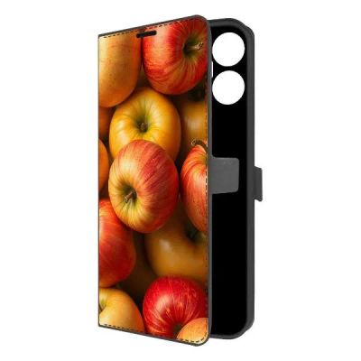 Лот: 25541489. Фото: 1. Чехол Krutoff Eco Book "Яблоки... Чехлы, бамперы