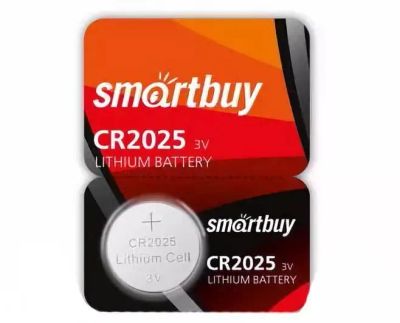 Лот: 22150118. Фото: 1. Элем.пит.SMARTBUY CR2025 BP-1. Батарейки, аккумуляторы, элементы питания