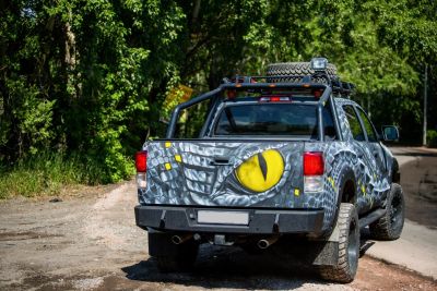 Лот: 15006063. Фото: 1. Бампер силовой задний Toyota Tundra... Навесные силовые механизмы