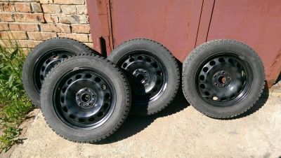 Лот: 10276013. Фото: 1. Шины 205/55 R16 Nordman 5 зимние... Шины на дисках