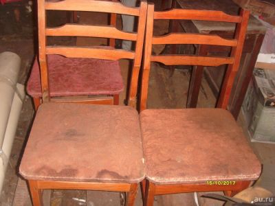 Лот: 10454115. Фото: 1. Крепкие деревянные стулья. Мебель для сада, дачи