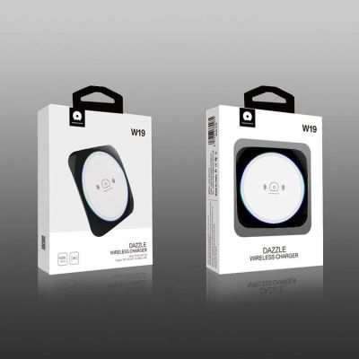 Лот: 22145593. Фото: 1. WIRELESS CHARGER WUW W19 10W White. Зарядные устройства, блоки питания, адаптеры сетевые для смартфонов