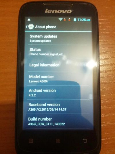 Лот: 6624200. Фото: 1. Lenovo A369i (европеец). Смартфоны