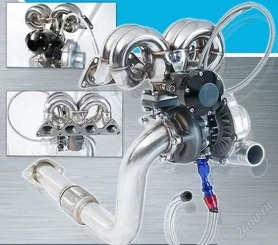 Лот: 1816047. Фото: 1. Турбокит на honda B16/B18 350лс. Детали тюнинга