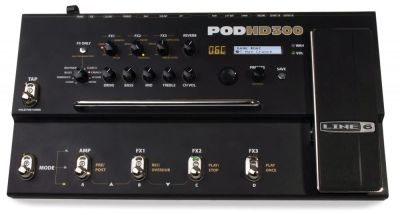 Лот: 8380419. Фото: 1. line pod hd 300. Гитарные эффекты и комбоусилители