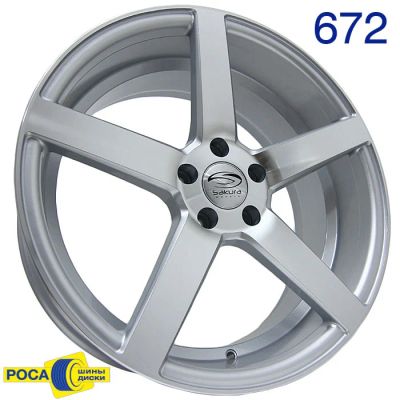 Лот: 4578249. Фото: 1. Диски новые Sakura Wheels 9135... Диски