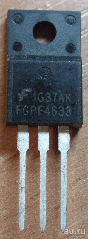 Лот: 10862958. Фото: 1. FGPF4633. Транзисторы