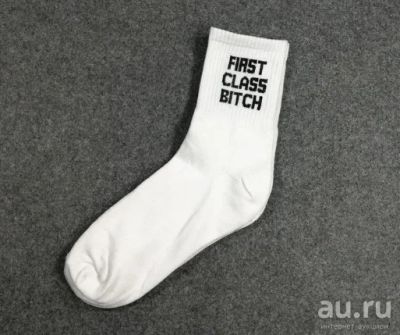 Лот: 13799241. Фото: 1. Носочки First Class Bitch. Носки