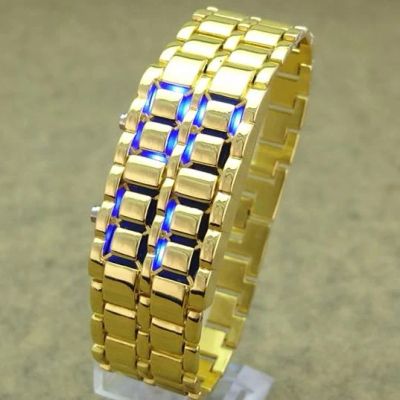 Лот: 4405532. Фото: 1. Часы Iron Samurai BLUE LED Watch... Оригинальные наручные часы