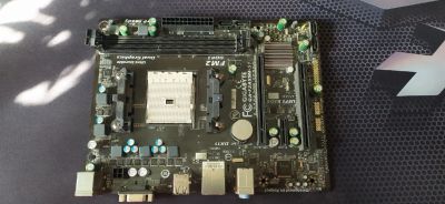 Лот: 17691397. Фото: 1. Материнская плата Gigabyte GA-F2A55M-S1... Материнские платы