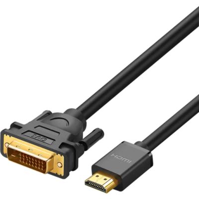 Лот: 21574274. Фото: 1. Кабель UGREEN HDMI Male To DVI... Шлейфы, кабели, переходники