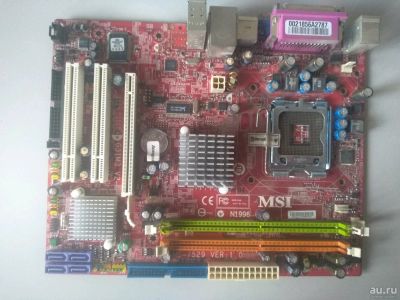 Лот: 14340416. Фото: 1. MSI N1996: отличная материнская... Материнские платы