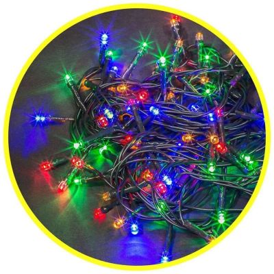 Лот: 14517273. Фото: 1. Гирлянда 120 led /IP20/ 7.5м/8... Гирлянды, шарики, новогодние аксессуары