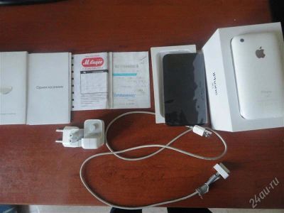 Лот: 1495179. Фото: 1. iphone 3g 16gb White РСТ,Джеил... Смартфоны