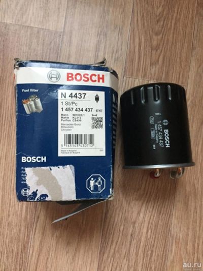 Лот: 9154871. Фото: 1. фильтр топливный Bosch 4437, mann... Расходные материалы