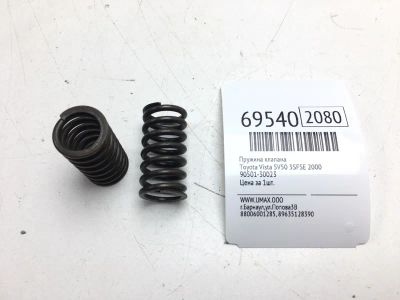 Лот: 20628420. Фото: 1. Пружина клапана Toyota Vista 2000... Двигатель и элементы двигателя