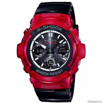 Лот: 21246522. Фото: 1. CASIO AWG-M100SRB-4A. Оригинальные наручные часы
