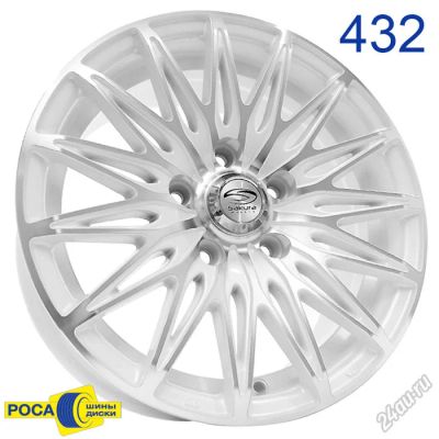 Лот: 5623967. Фото: 1. Комплект дисков Sakura Wheels... Диски