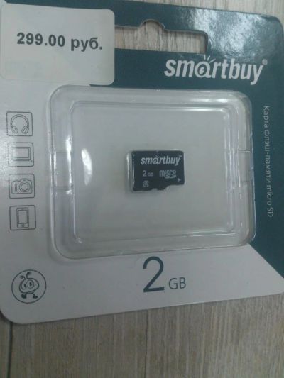 Лот: 9539183. Фото: 1. Карта памяти Smartbuy microSD... USB-флеш карты