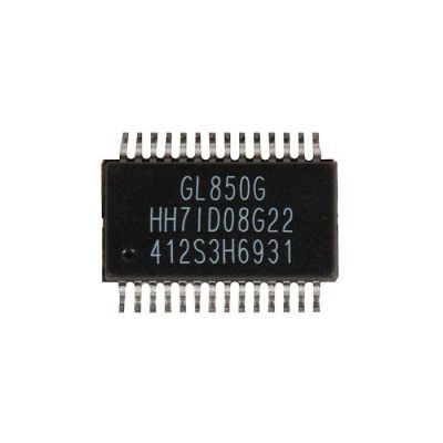 Лот: 10934534. Фото: 1. Микросхема GL850G QFN-28 корпус... Платы расширения, контроллеры, доп. порты