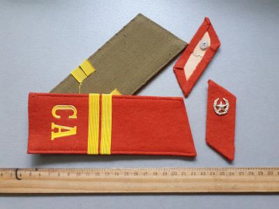 Лот: 25761804. Фото: 1. погоны+петлицы старший сержант... Нашивки, шевроны, погоны