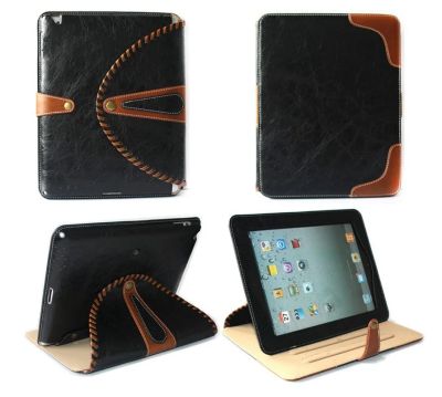 Лот: 8309711. Фото: 1. Чехол-конверт кожаный для iPad... Чехлы, обложки