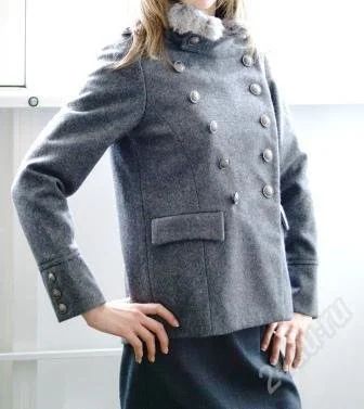 Лот: 1083851. Фото: 1. полупальто zara (made in spain... Верхняя одежда