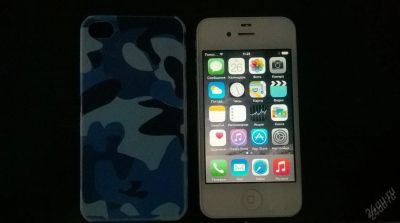 Лот: 5746978. Фото: 1. Iphone 4s 16gb состояние на 4+. Смартфоны