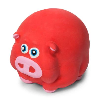 Лот: 14720386. Фото: 1. Игрушка д/собак Хрюшка 8см. Игрушки для животных