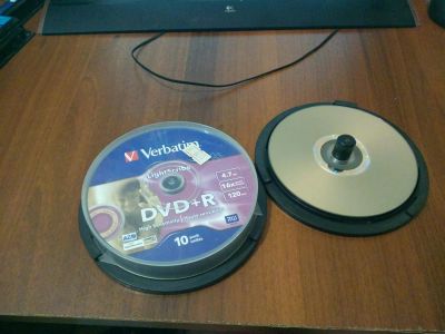 Лот: 3898207. Фото: 1. DVD-R диск 4.7 Gb LightScribe... CD, DVD, BluRay