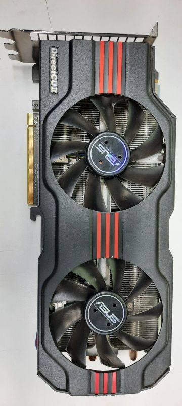 Лот: 18748156. Фото: 1. Видеокарта Asus GTX 580 на разбор... Видеокарты