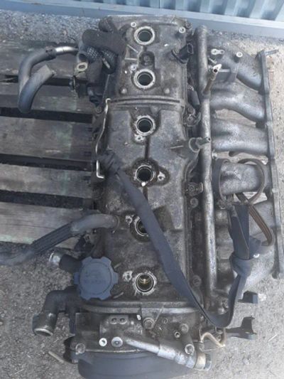 Лот: 21420673. Фото: 1. двигатель Toyota Mark 2 JZX110. Двигатель и элементы двигателя