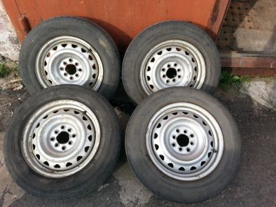 Лот: 12961050. Фото: 1. Комплект летних колес Continental... Шины на дисках