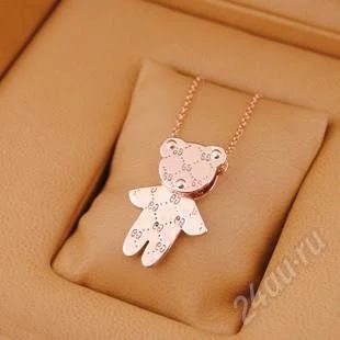 Лот: 1445056. Фото: 1. Подвеска Gucci. 18 К напыление... Кулоны, подвески