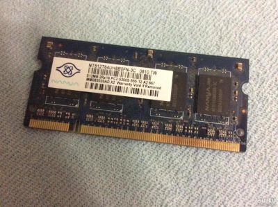 Лот: 8544740. Фото: 1. Оперативка для ноута 512mb. Оперативная память