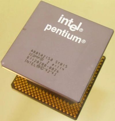 Лот: 11700434. Фото: 1. Раритетный процессор Intel. Микросхемы