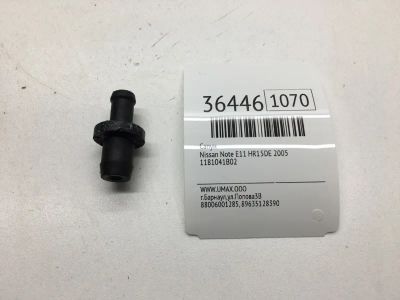 Лот: 20387937. Фото: 1. Сапун Nissan Note 2005 1181041B02... Двигатель и элементы двигателя