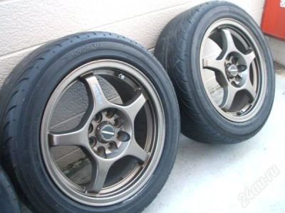 Лот: 2554151. Фото: 1. A-tech schneider 15" 6.5 +38 pcd4... Шины на дисках