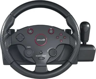 Лот: 24784483. Фото: 1. Руль Artplays Street Racing Wheel... Аксессуары для игровых приставок, консолей, геймпады
