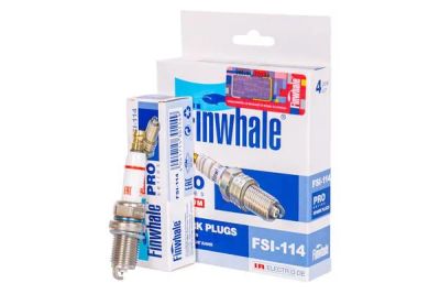 Лот: 19629527. Фото: 1. Свечи Finwhale FSI114 Iridium... Двигатель и элементы двигателя