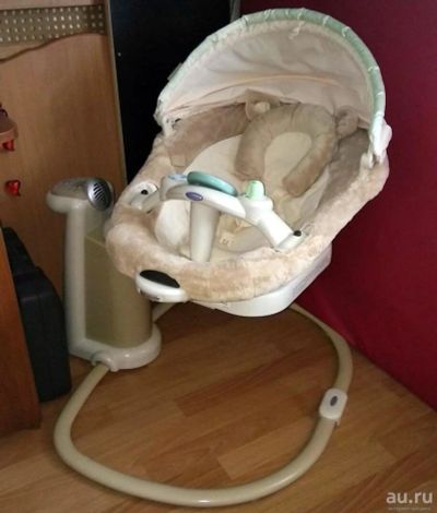 Лот: 8566392. Фото: 1. Качеля Graco sweetpeace. Ходунки, прыгунки, качели