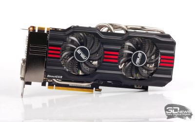Лот: 19210537. Фото: 1. ASUS GTX 670, аналог GTX 1050... Видеокарты