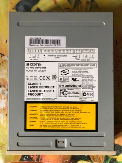 Лот: 20942232. Фото: 1. CD-ROM Sony CDU5211. IDE. Ретро... Приводы CD, DVD, BR, FDD