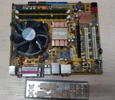 Лот: 20540017. Фото: 1. Комплект 4ядра/Q6600/4GbDDR2/P5KPL-CM... Комплекты запчастей